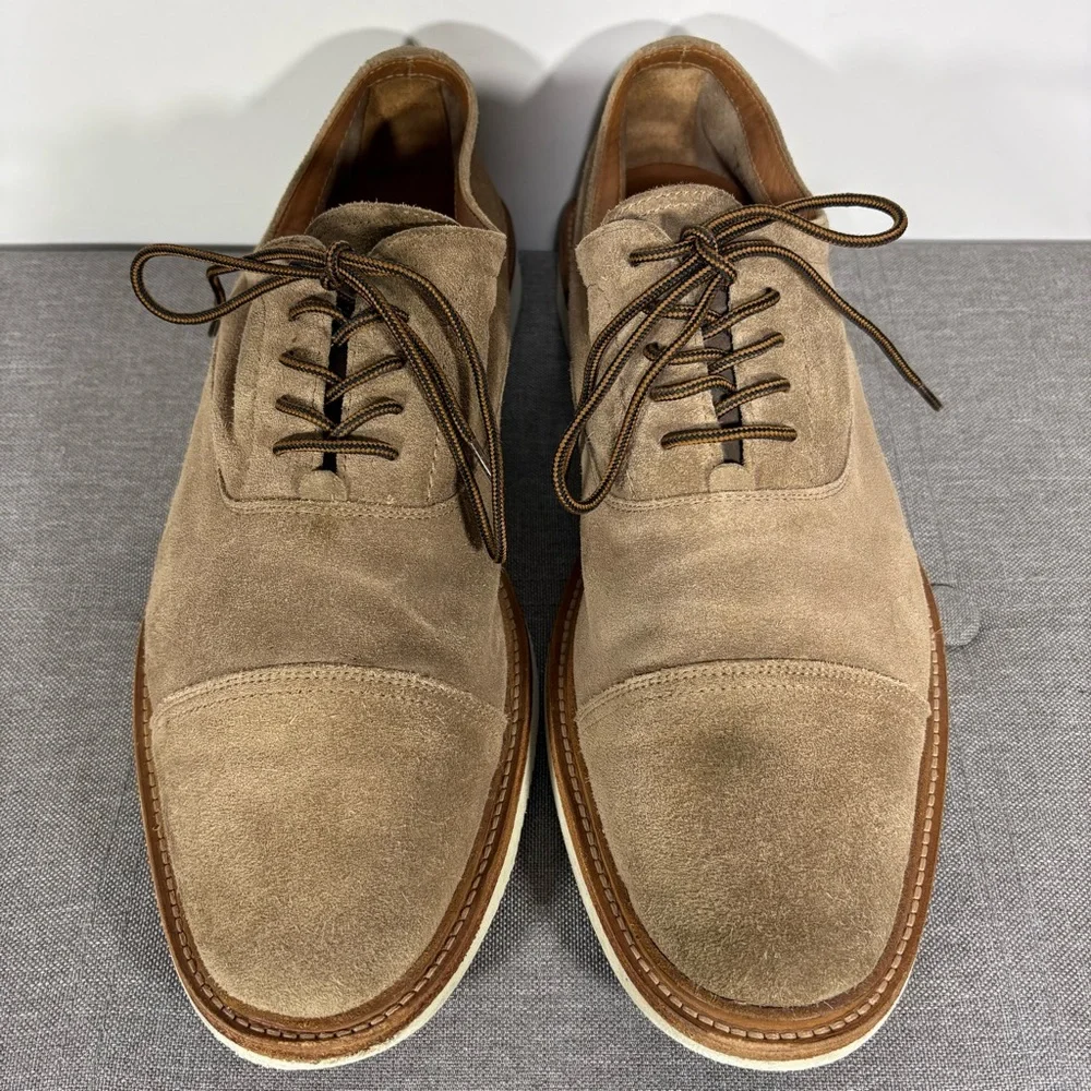 Frye Suede Cap-Toe Lace Up Sneaker Shoe- men’s 13